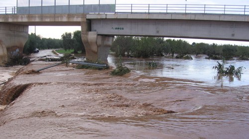 Lama Fascilla. Alluvione del 23 ottobre 2005